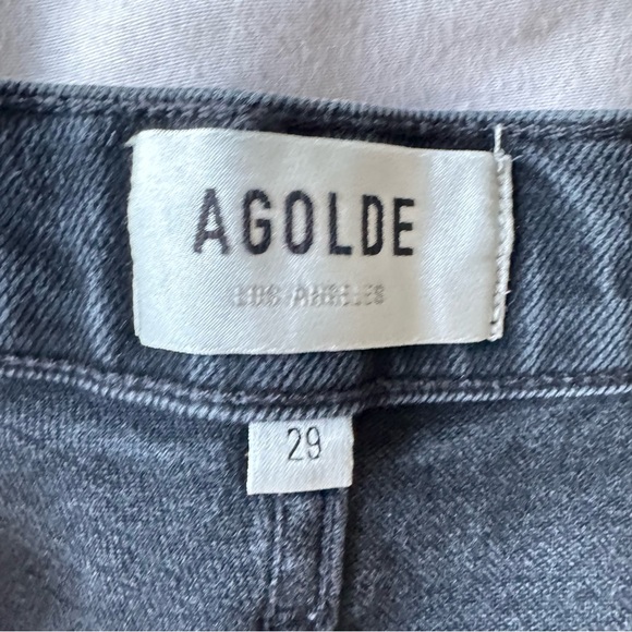 Agolde women’s black Jeans size 29 - Picture 5 of 9